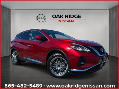 Red 2024 Nissan Murano Platinum for sale in Oak Ridge, TN