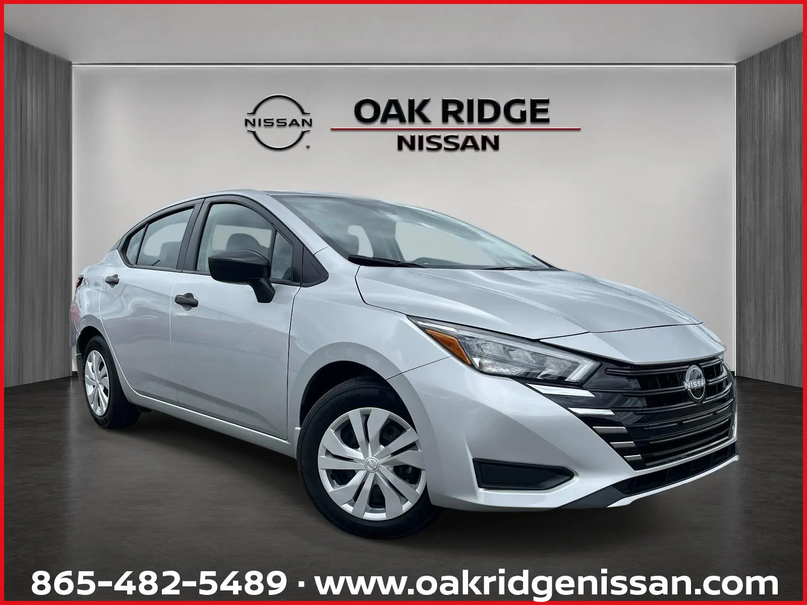 Silver 2025 Nissan Versa S for sale in Oak Ridge, TN