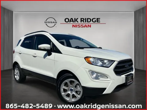 White 2021 Ford Ecosport SE for sale in Oak Ridge, TN