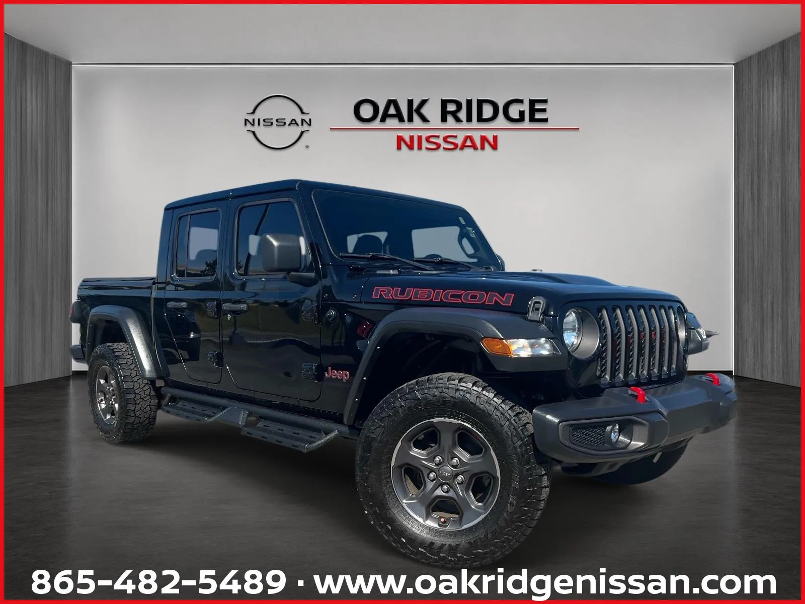 Black 2023 Jeep Gladiator Rubicon for sale in Oak Ridge, TN