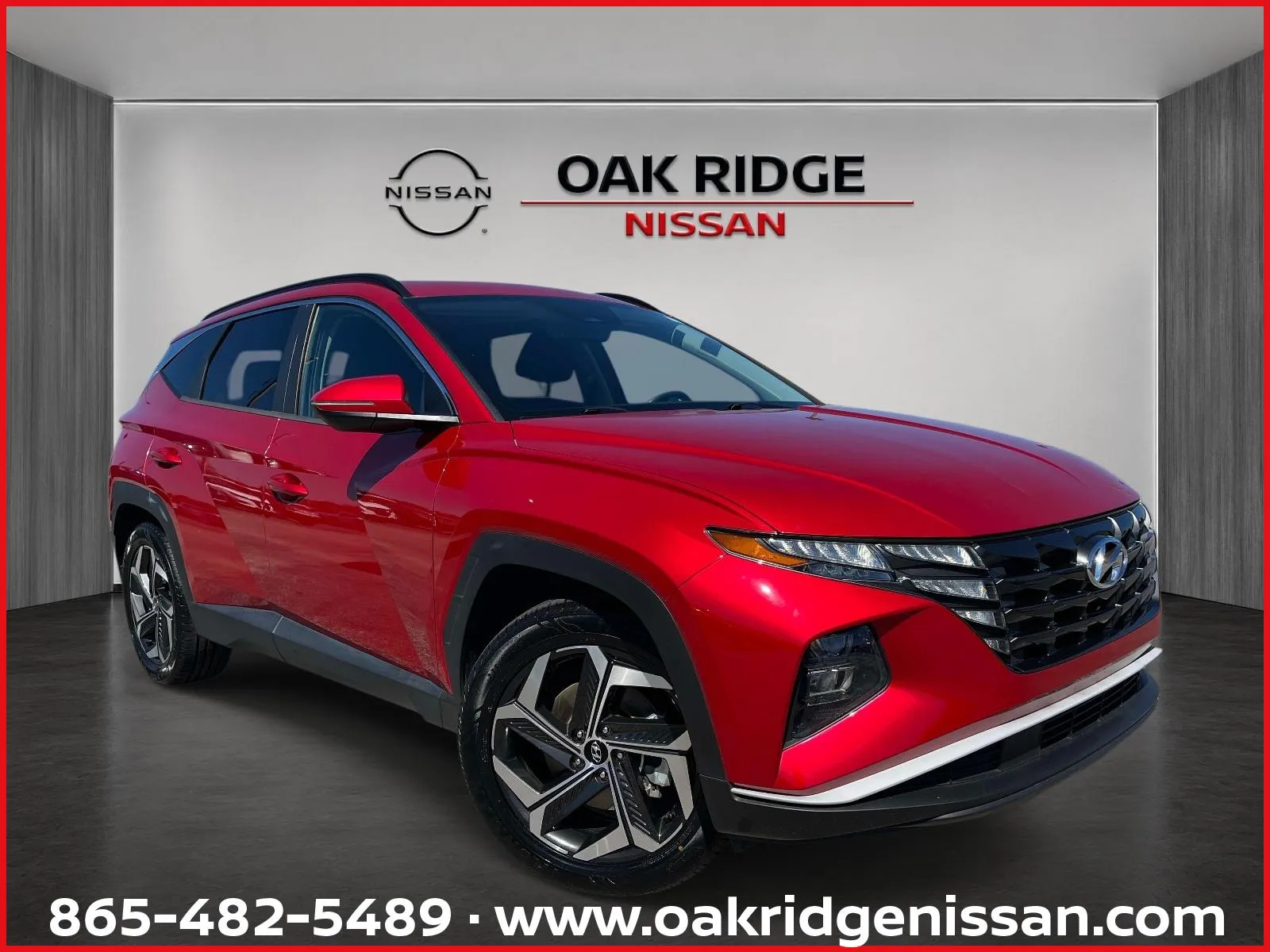 Red 2022 Hyundai Tucson SEL for sale in Oak Ridge, TN