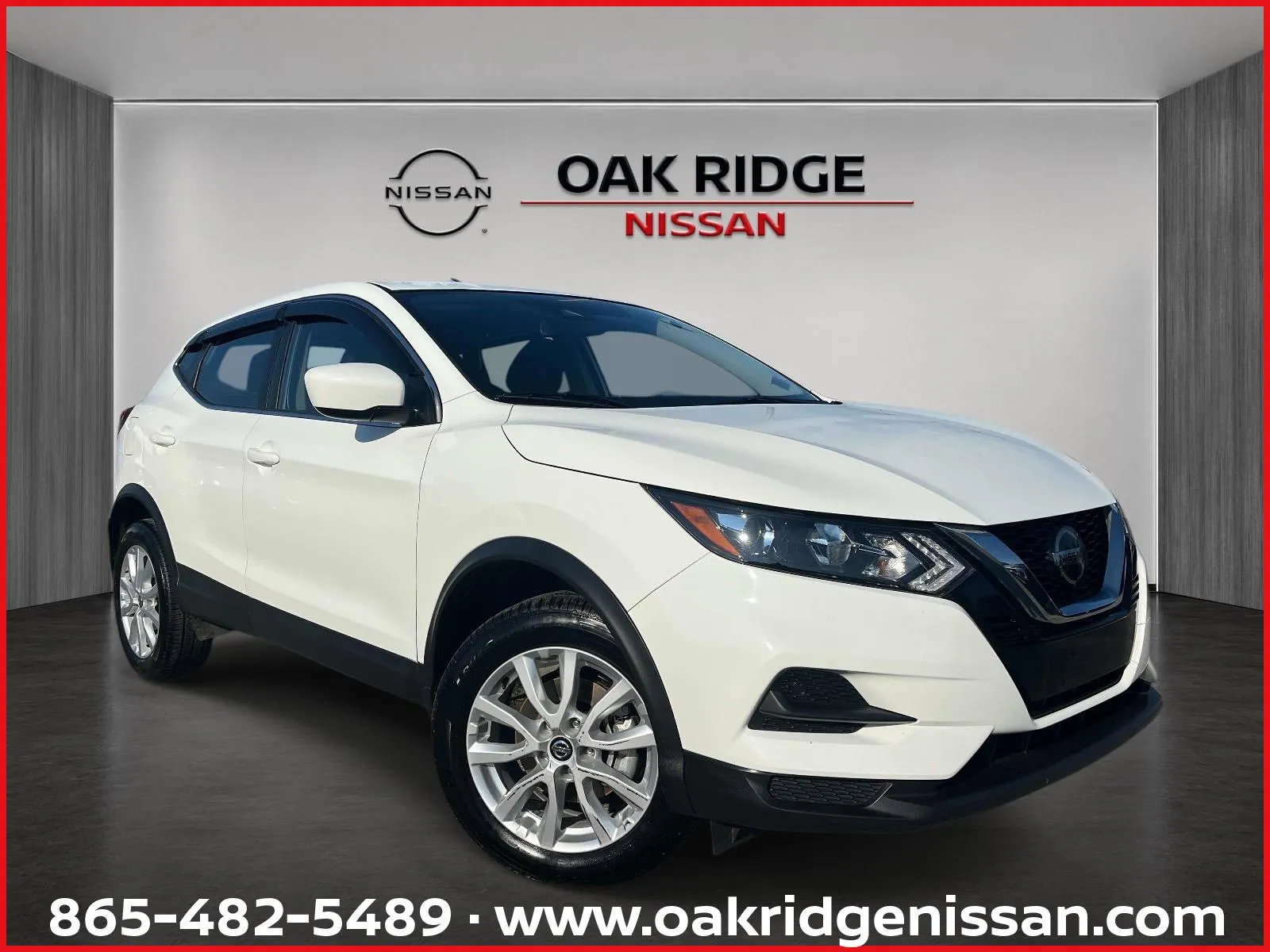 White 2022 Nissan Rogue Sport S for sale in Oak Ridge, TN