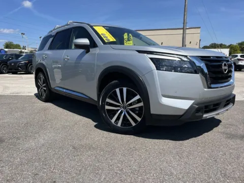 Silver 2025 Nissan Pathfinder Platinum for sale in Oak Ridge, TN