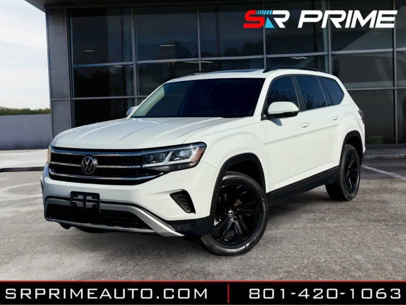 White 2022 Volkswagen Atlas V6 SE 4Motion for sale in Lehi, UT
