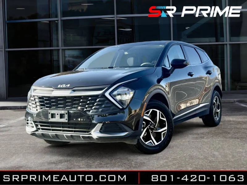 Black 2023 Kia Sportage LX for sale in Lehi, UT
