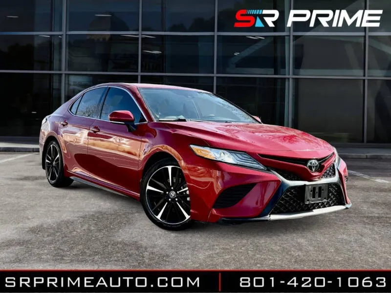 Red 2020 Toyota Camry XSE for sale in Lehi, UT