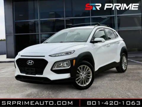 White 2021 Hyundai Kona SEL for sale in Lehi, UT