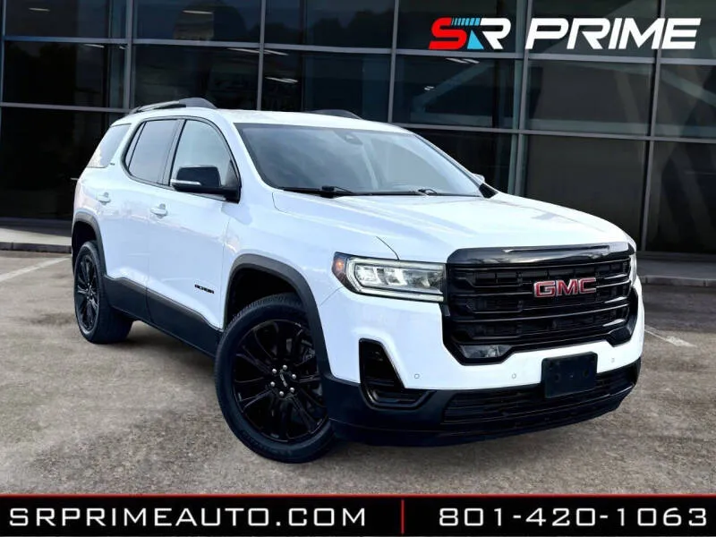 White 2022 GMC Acadia SLE for sale in Lehi, UT
