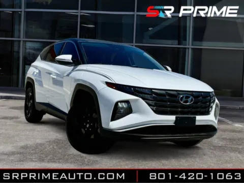 White 2022 Hyundai Tucson SE for sale in Lehi, UT