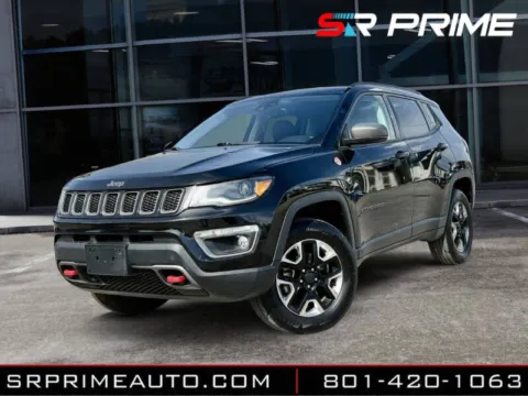 Black 2018 Jeep Compass Trailhawk for sale in Lehi, UT