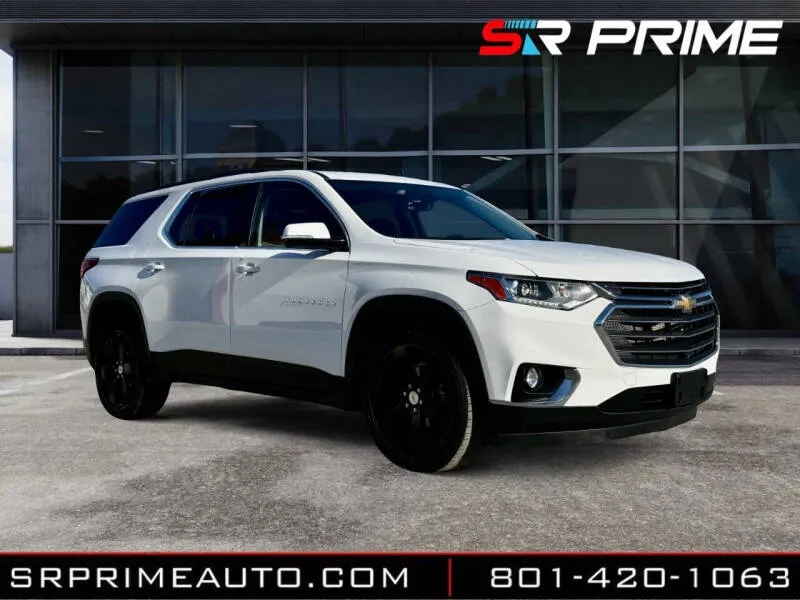 White 2020 Chevrolet Traverse LT Leather for sale in Lehi, UT