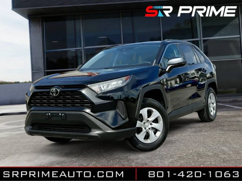 Black 2021 Toyota RAV4 LE for sale in Lehi, UT