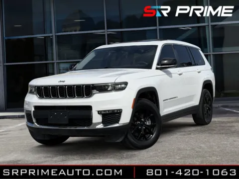White 2022 Jeep Grand Cherokee L Limited for sale in Lehi, UT