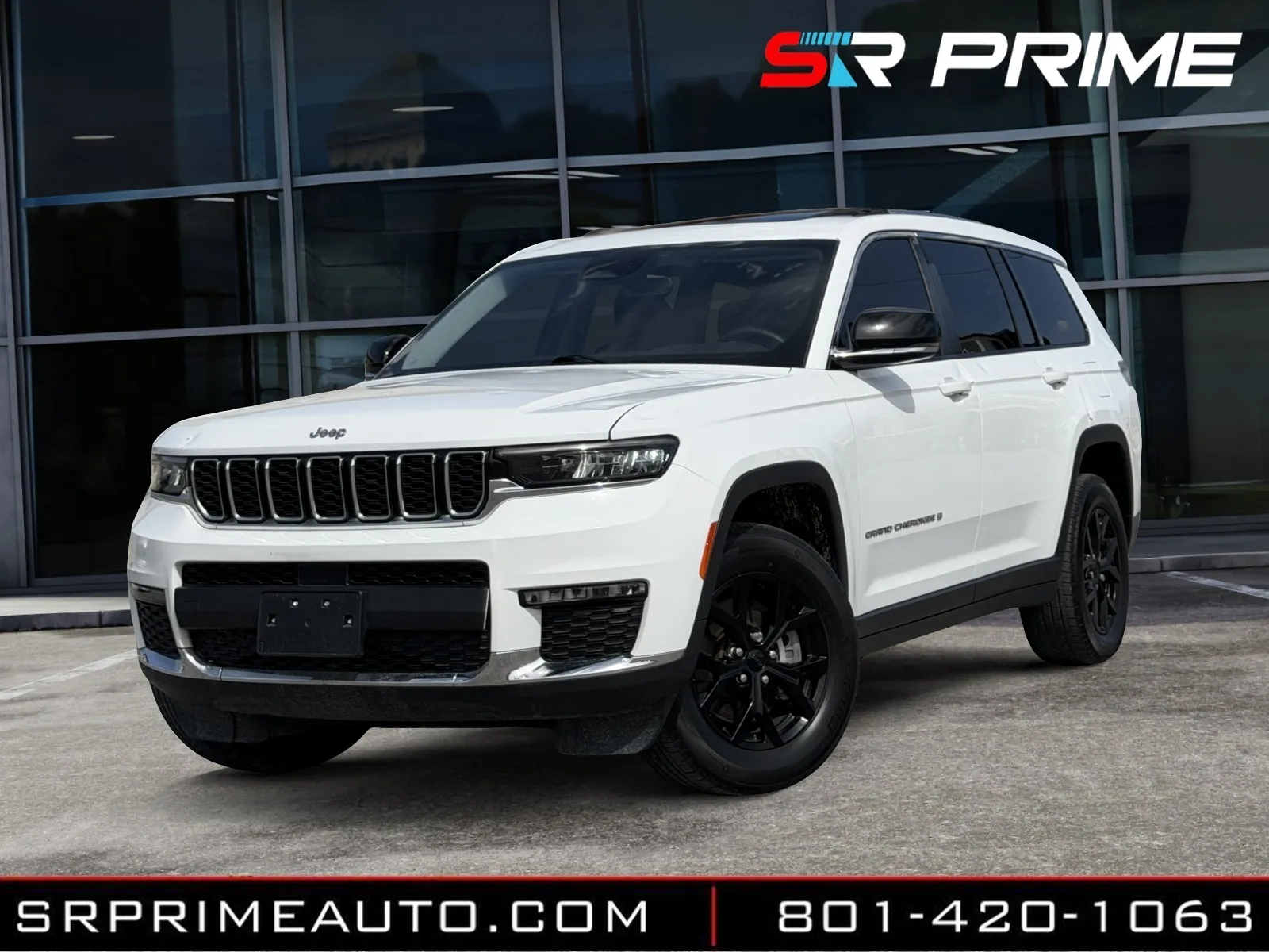 White 2022 Jeep Grand Cherokee L Limited for sale in Lehi, UT