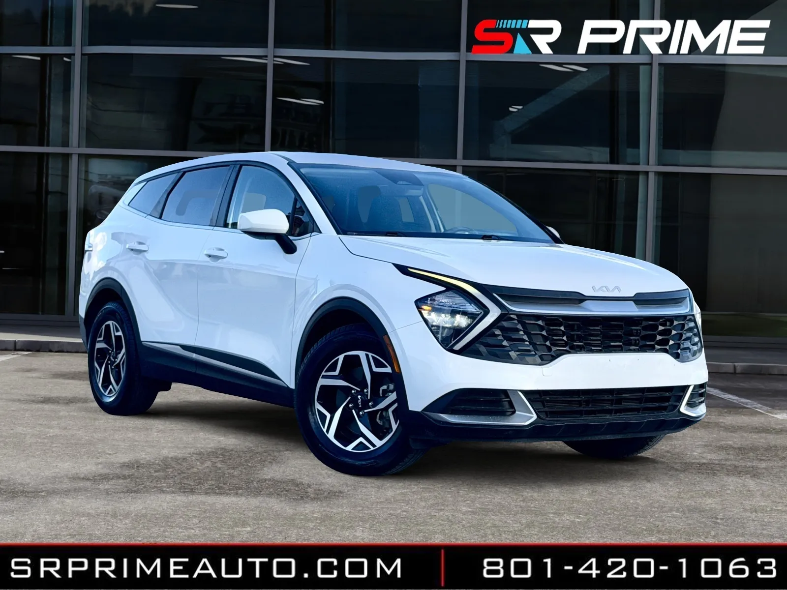 White 2023 Kia Sportage LX for sale in Lehi, UT