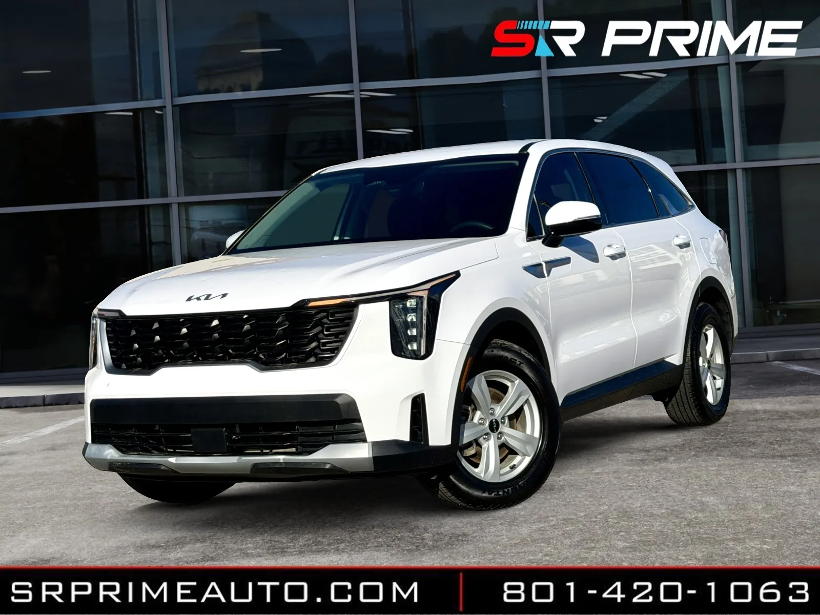 White 2024 Kia Sorento LX for sale in Lehi, UT