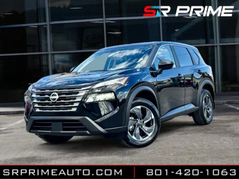 Black 2025 Nissan Rogue SV for sale in Lehi, UT