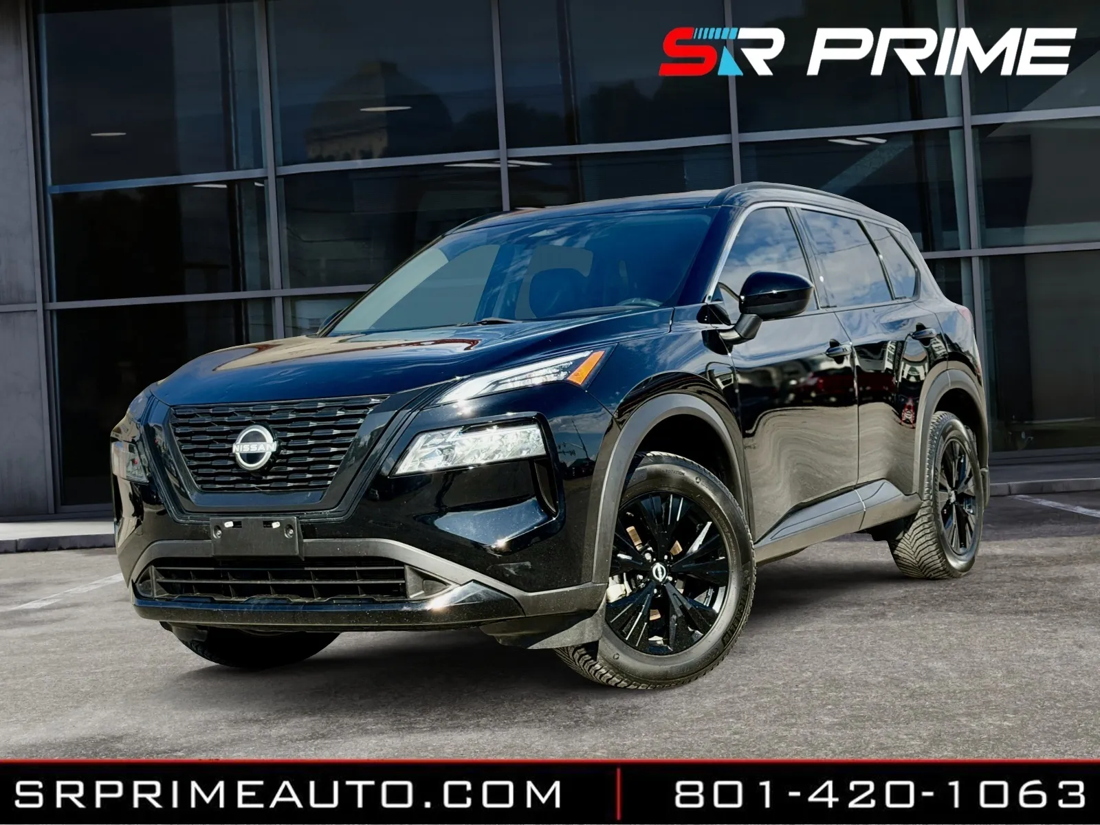 Black 2023 Nissan Rogue SV for sale in Lehi, UT