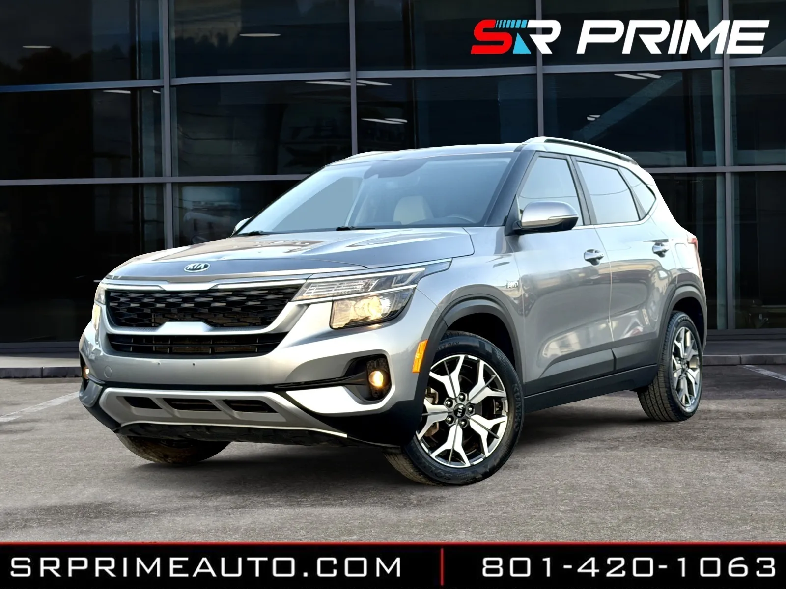 Gray 2021 Kia Seltos EX for sale in Lehi, UT