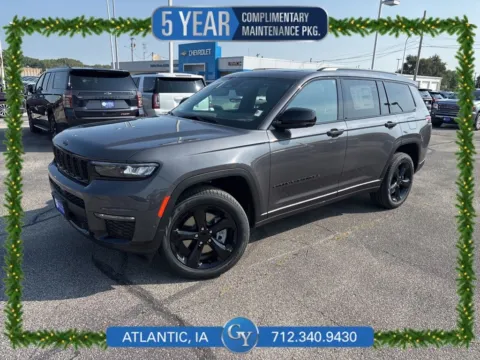 Gray 2025 Jeep Grand Cherokee L Limited for sale in Atlantic, IA