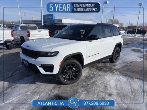 White 2025 Jeep Grand Cherokee Limited for sale in Atlantic, IA