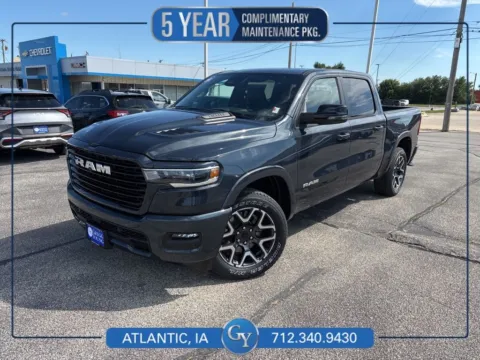 Blue 2026 Ram 1500 Laramie for sale in Atlantic, IA