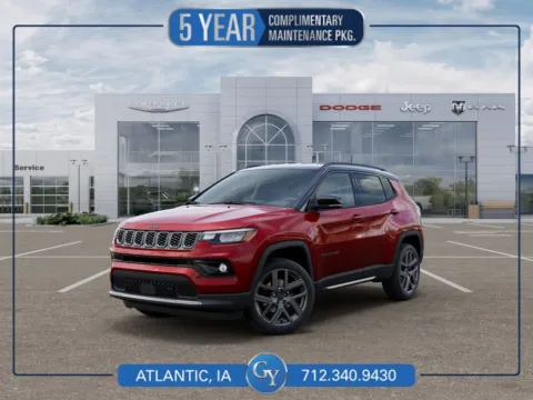 Red 2026 Jeep Compass Limited for sale in Atlantic, IA