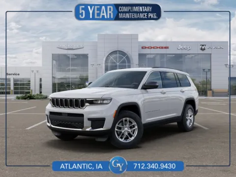 White 2026 Jeep Grand Cherokee L Laredo for sale in Atlantic, IA