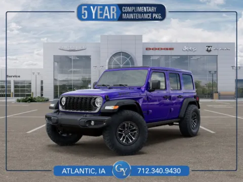 Purple 2026 Jeep Wrangler Willys for sale in Atlantic, IA