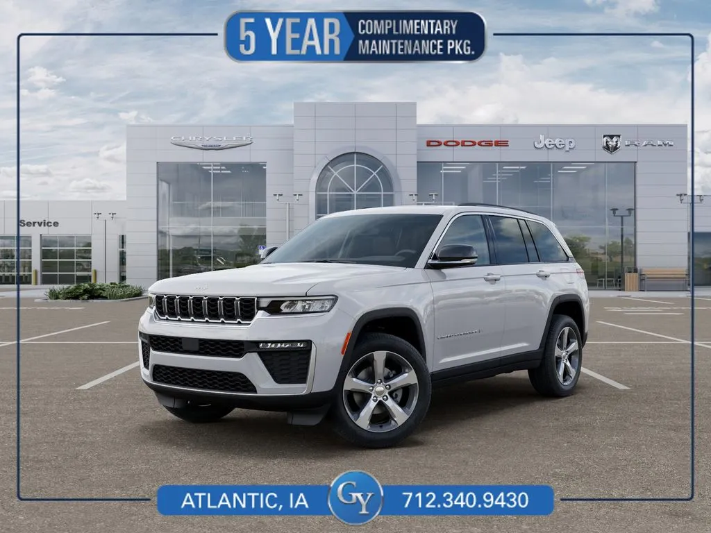 White 2026 Jeep Grand Cherokee Limited for sale in Atlantic, IA