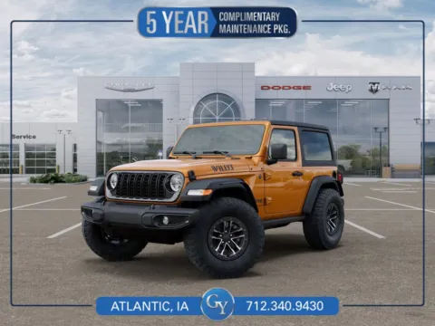 Gold 2026 Jeep Wrangler Willys for sale in Atlantic, IA