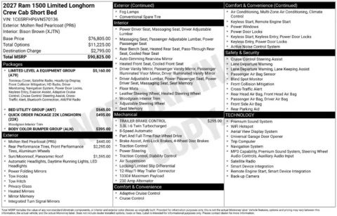 Photos of 2027 Ram 1500 Limited for sale in Atlantic, IA at Gregg Young Chrysler Dodge Jeep Ram of Atlantic
