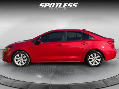 Another view of 2021 Toyota Corolla LE for sale in San Antonio, TX at Spotless Auto San Pedro