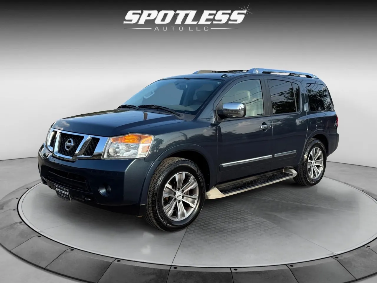 Blue 2015 Nissan Armada SL for sale in San Antonio, TX