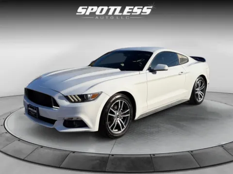 White 2016 Ford Mustang EcoBoost for sale in San Antonio, TX