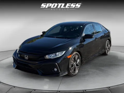 Black 2019 Honda Civic EX for sale in San Antonio, TX
