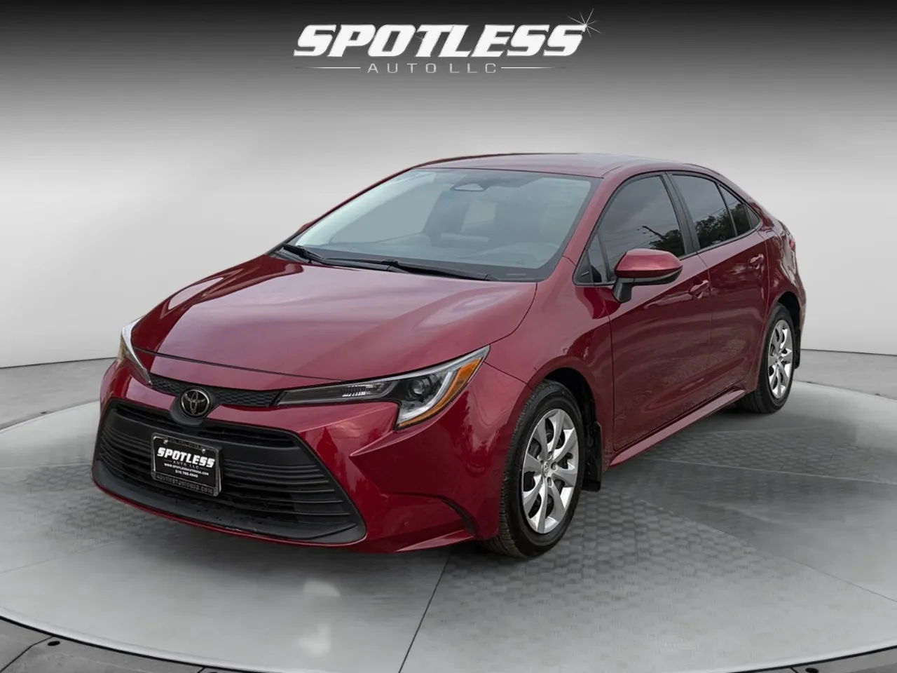 Red 2025 Toyota Corolla LE for sale in San Antonio, TX