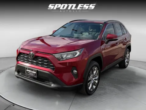 Red 2020 Toyota RAV4 XLE Premium for sale in San Antonio, TX
