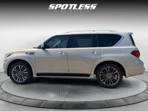 Another view of 2019 INFINITI QX80 LUXE for sale in San Antonio, TX at Spotless Auto San Pedro