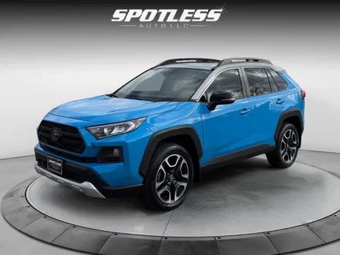 Blue 2019 Toyota RAV4 Adventure for sale in San Antonio, TX