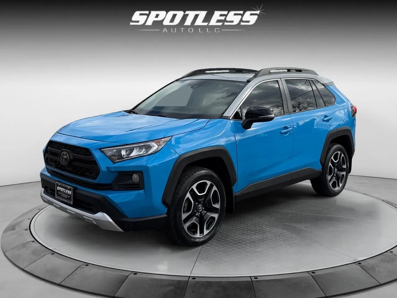 Blue 2019 Toyota RAV4 Adventure for sale in San Antonio, TX