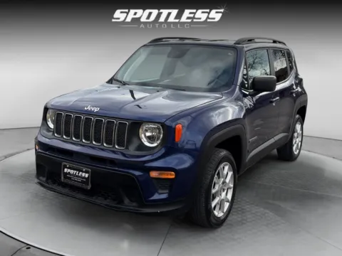 Blue 2019 Jeep Renegade Sport for sale in San Antonio, TX