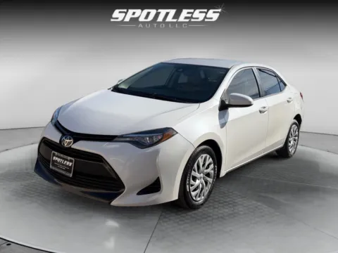 White 2017 Toyota Corolla LE for sale in San Antonio, TX