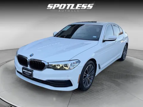 White 2019 BMW 5 Series 530i for sale in San Antonio, TX