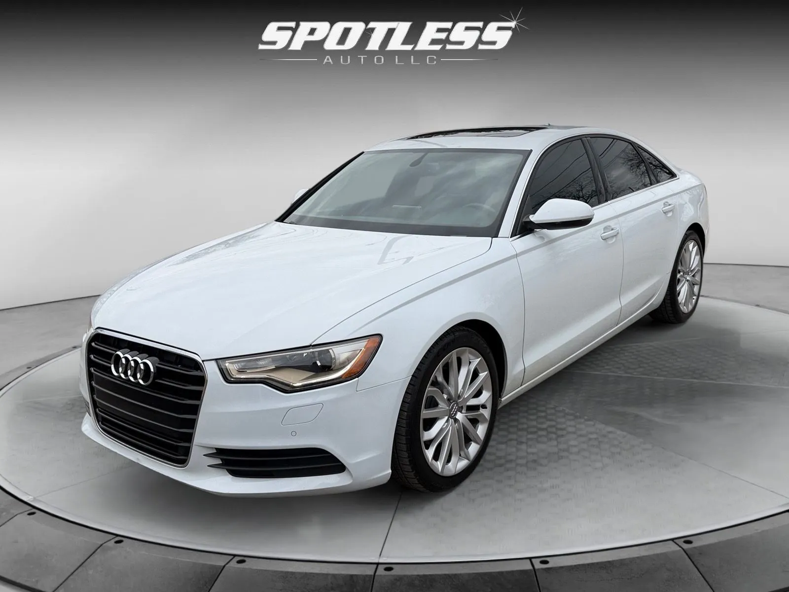 White 2013 Audi A6 2.0T Premium Plus for sale in San Antonio, TX