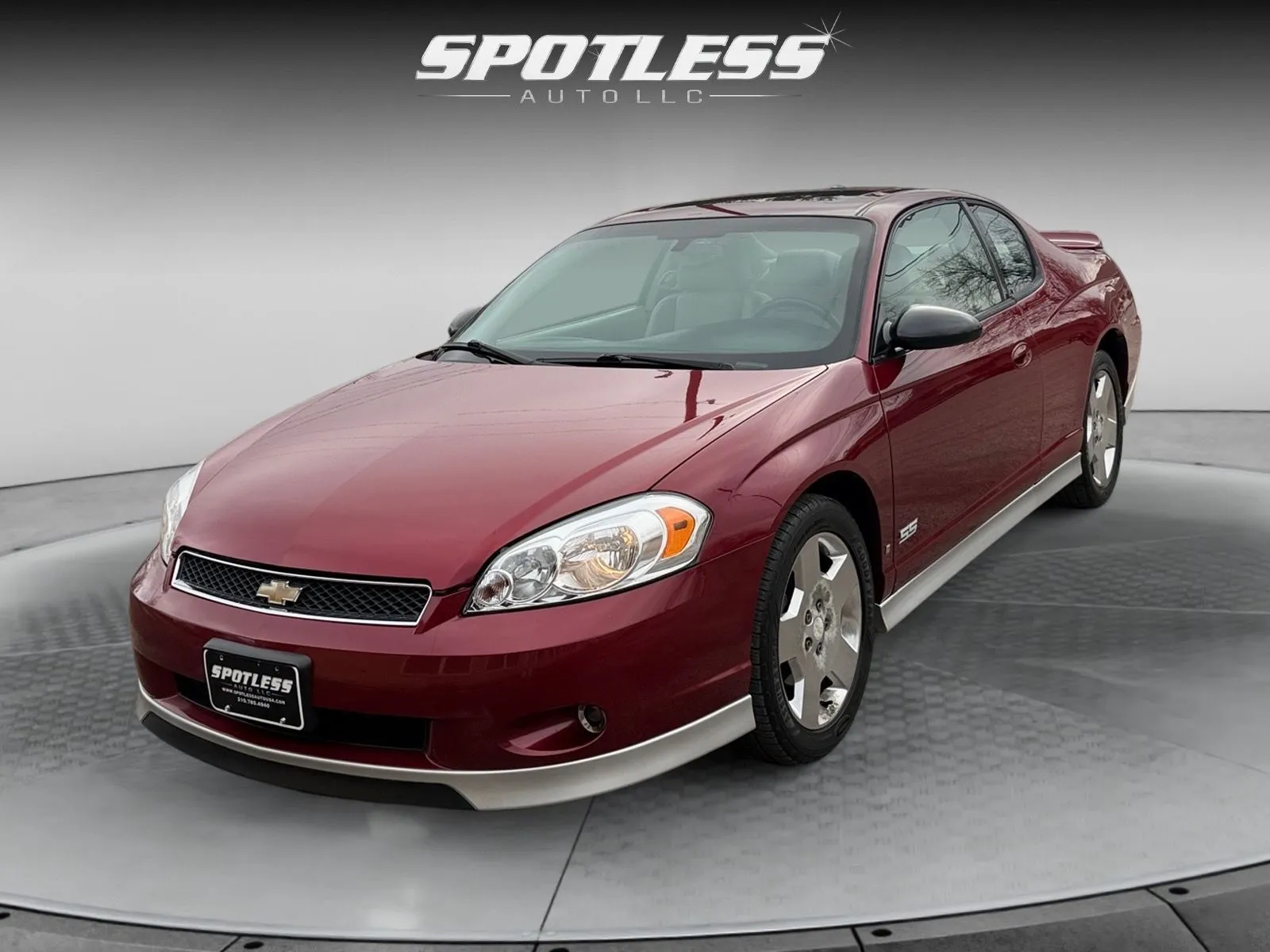 Red 2007 Chevrolet Monte Carlo SS for sale in San Antonio, TX