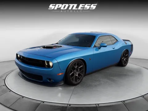 Blue 2016 Dodge Challenger Scat Pack Shaker for sale in San Antonio, TX