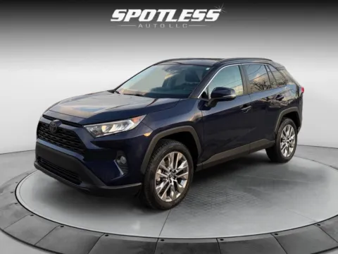 Blue 2019 Toyota RAV4 XLE Premium for sale in San Antonio, TX