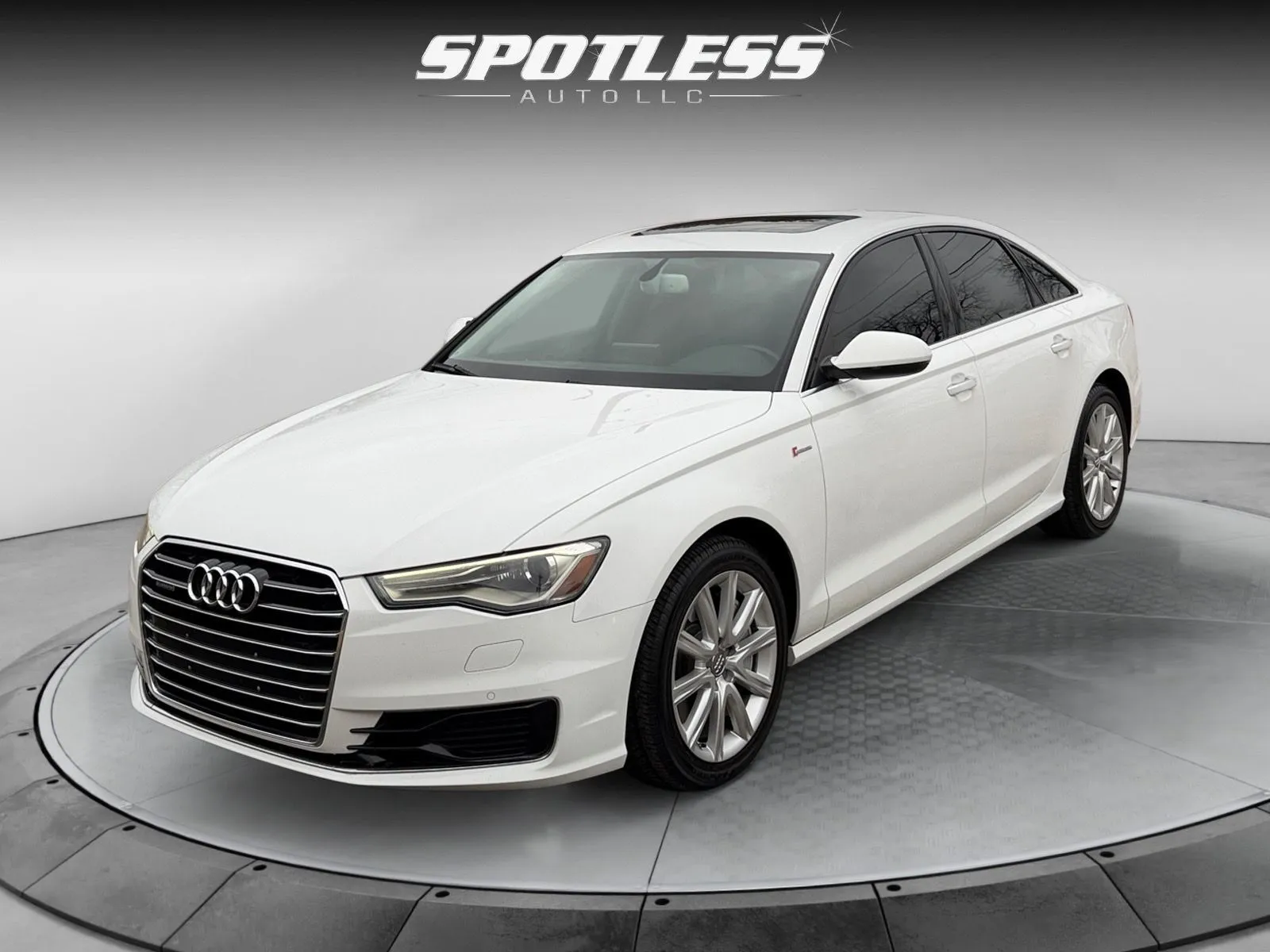 White 2016 Audi A6 3.0T quattro Premium Plus for sale in San Antonio, TX