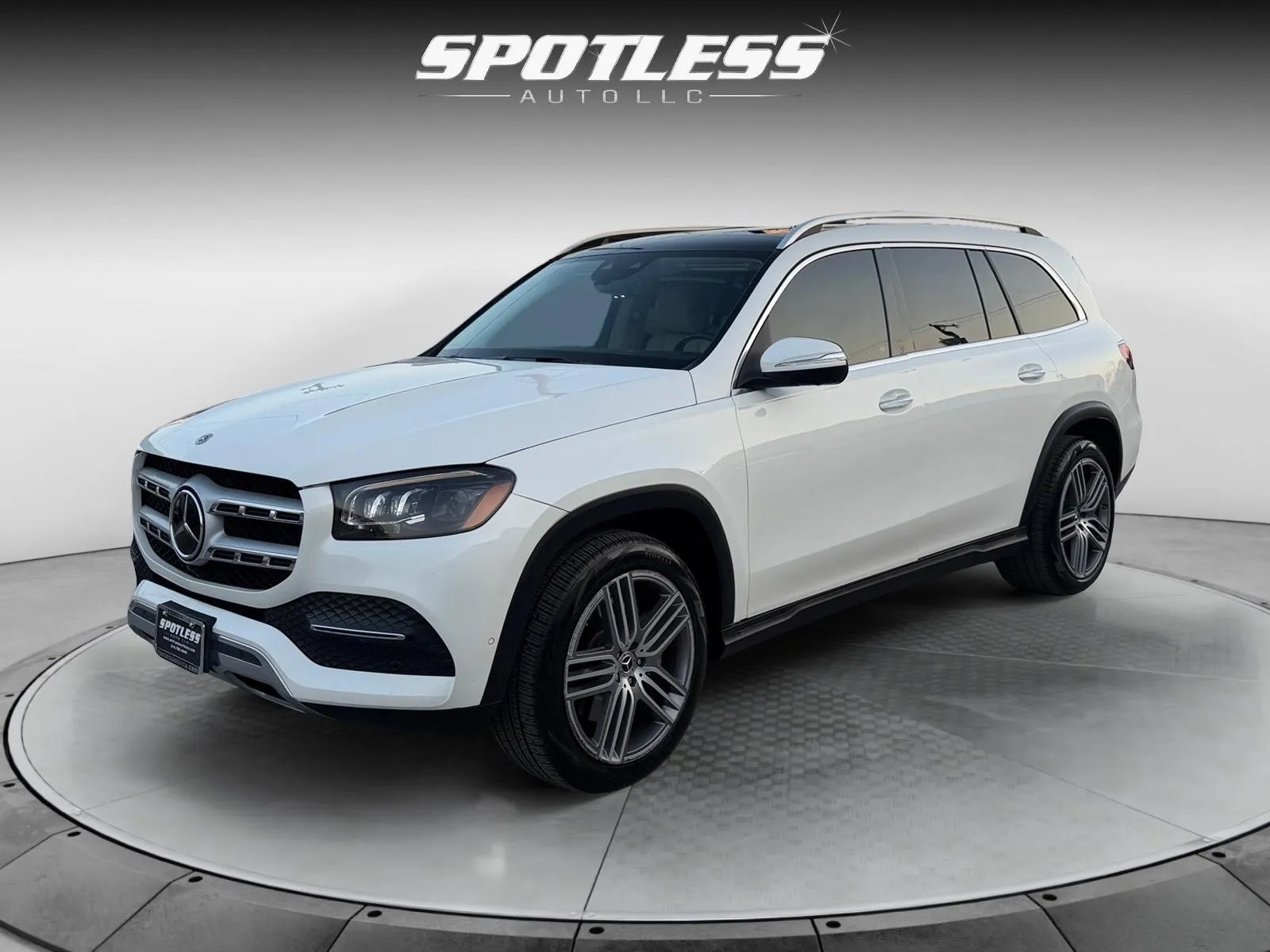 White 2021 Mercedes-Benz GLS 450 for sale in San Antonio, TX